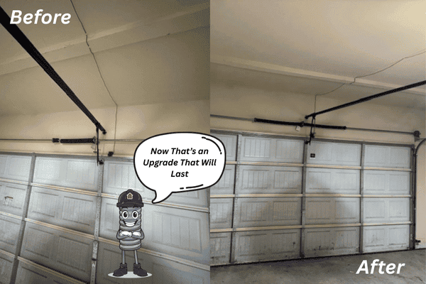 Torsion Spring Upgrade completed in Braselton, Ga